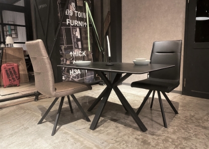 LUTZ Dinnig table ×RAY chair